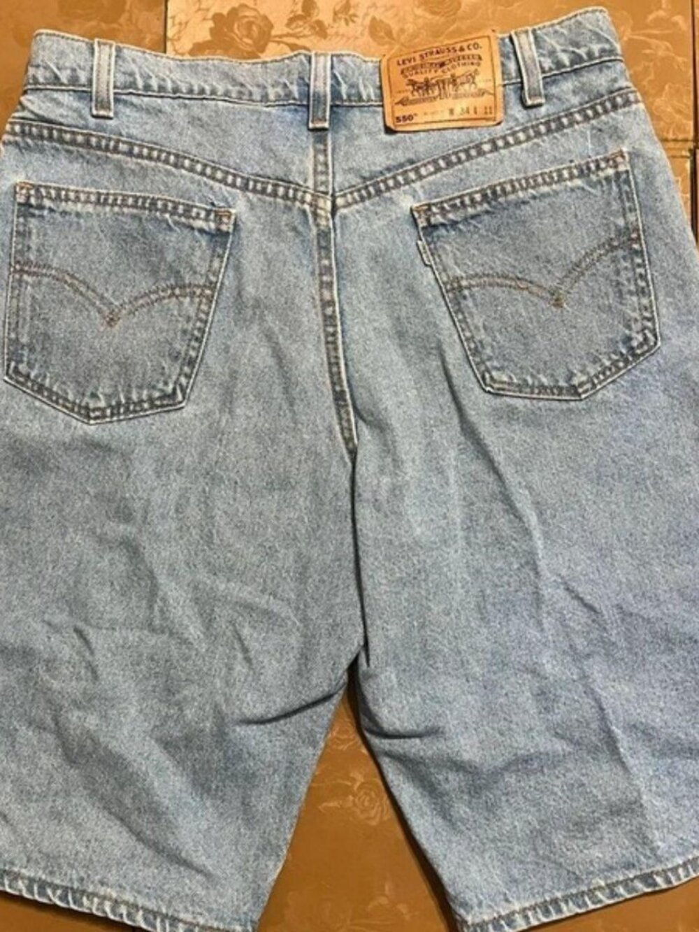 Vintage 1998 Levi's 550 Jorts Mens 34